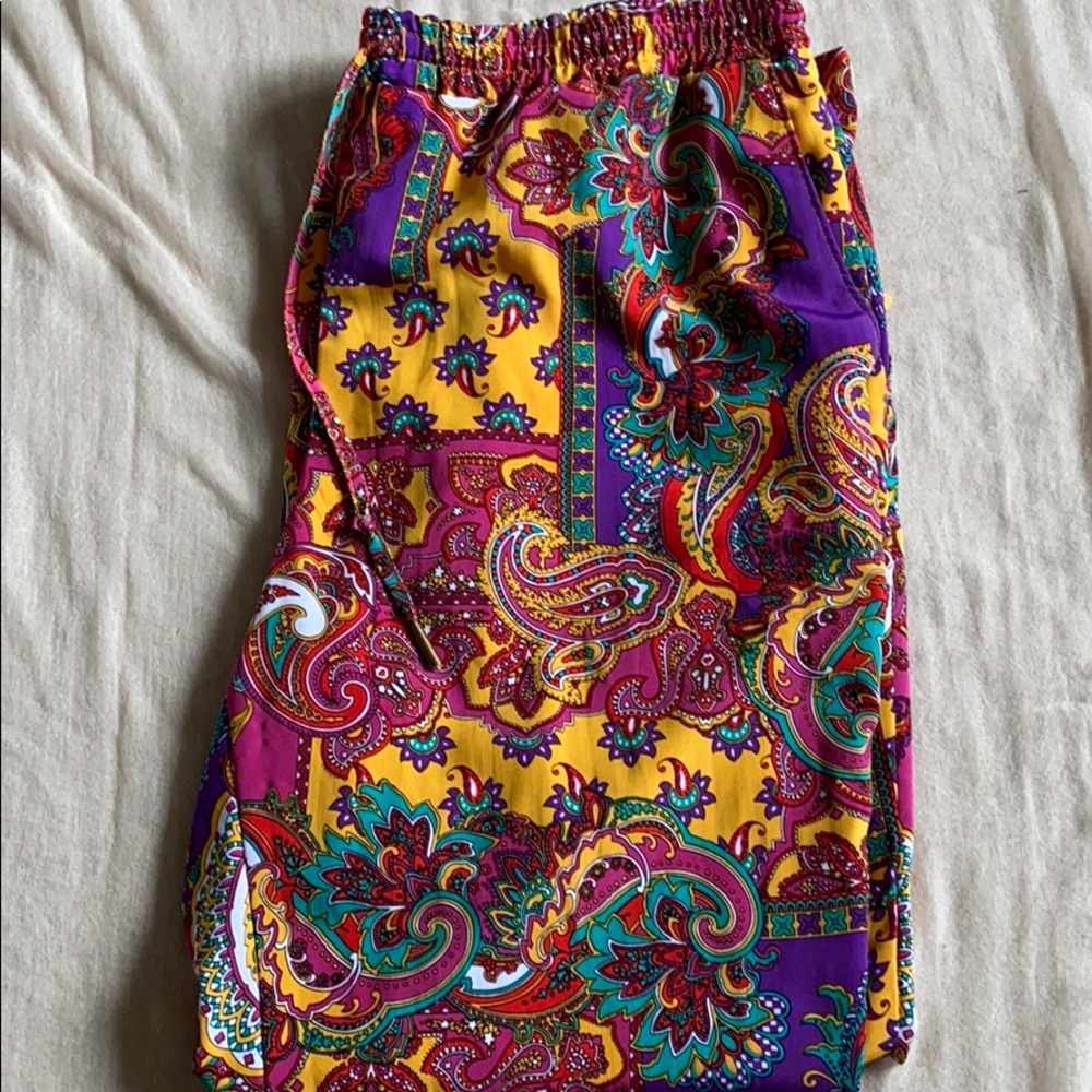 Ralph Lauren tie waist pants